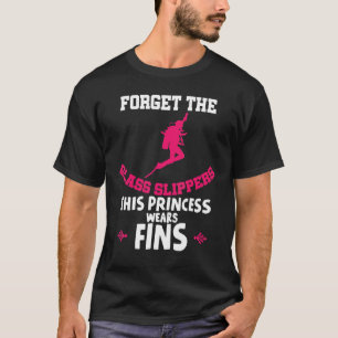 T-shirt Oubliez Les Chaussures En Verre Cette Princesse Po