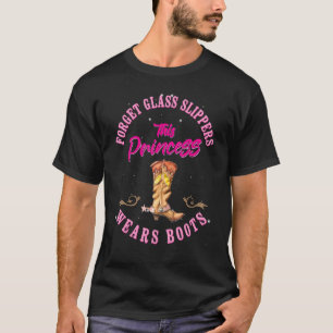 T-shirt Oubliez Les Chaussures En Verre Cette Princesse Po