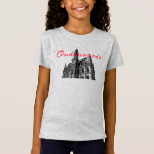 T-Shirt Oudenaarde Hôtel de Ville Gothique Belgique