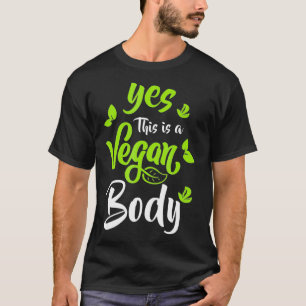 T-shirt Oui C'est un corps végétal corps naturel culturale