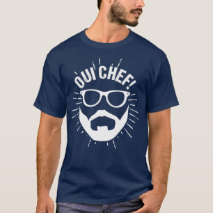 T-shirt Oui Chef Chef Cuisine Chef Restaurant 2