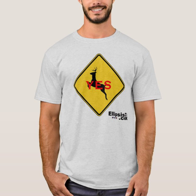 T-shirt Oui, cher (Devant)