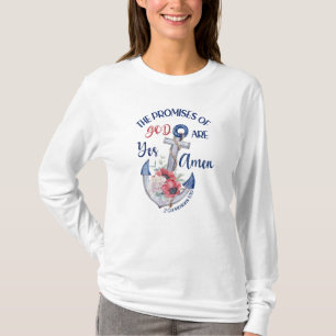 T-shirt Oui Et Amen Bible Chrétienne 2 Corinthians 1:20