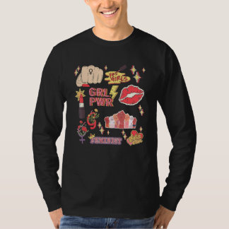 T-shirt Oui Fille  Pouvoir des Femmes  Journée Internation