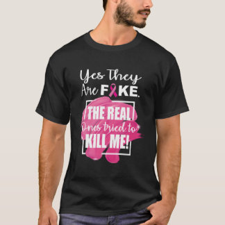 T-shirt Oui Ils Sont Faux Les Véritables Qui M'Ont Essayé