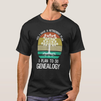 T-shirt Oui J'Ai Un Régime De Retraite Je Prévois Faire Du