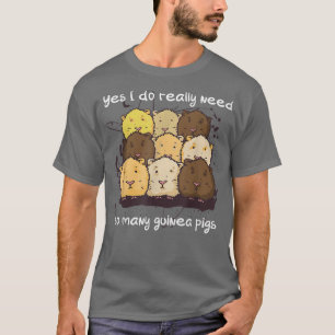 T-shirt Oui j'ai vraiment besoin de tant de cobayes citent
