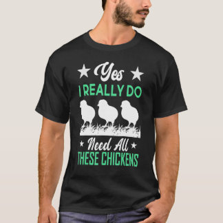 T-shirt Oui J'Ai Vraiment Besoin De Tous Ces Bouillons De
