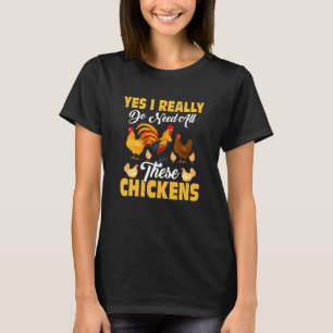 T-shirt Oui J'Ai Vraiment Besoin De Toutes Ces Élevages De