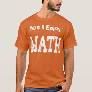 T-shirt Oui, j'aime les maths1