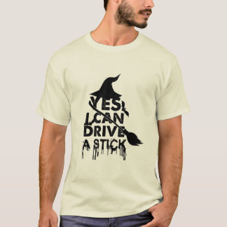 T-shirt Oui, je peux conduire une manuelle DESIGN DE T-SHI