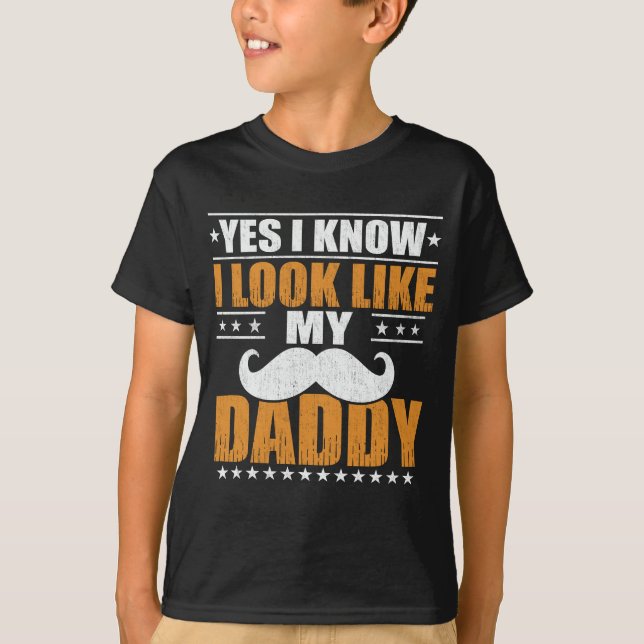 T-shirt Oui, je sais que j'ai l'air de papa (Devant)