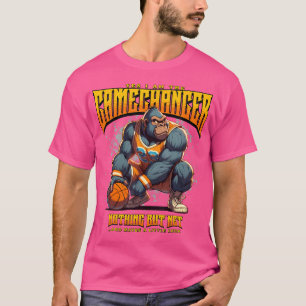 T-shirt Oui, Je Suis Le Géant Guy Funny Basketball Goril