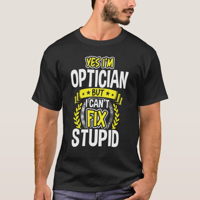 T-shirt Oui, je suis optimiste (Devant)