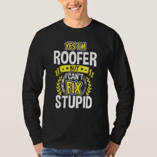T-shirt Oui, je suis Roofer