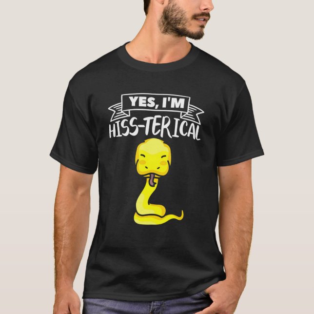 T-shirt Oui, je suis Son Bal Terical Python Snake Pythons  (Devant)