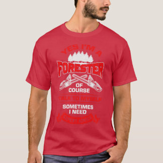 T-shirt Oui Je Suis Un Cadeau Forestier