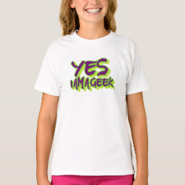 T-shirt Oui je suis un geek