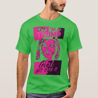 T-shirt Oui, Je Suis Une Fille Pour L'Élection De 2024