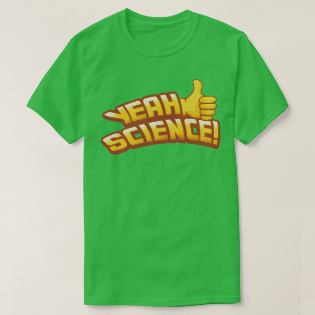 T-SHIRT OUI, LA SCIENCE POND (Design devant)