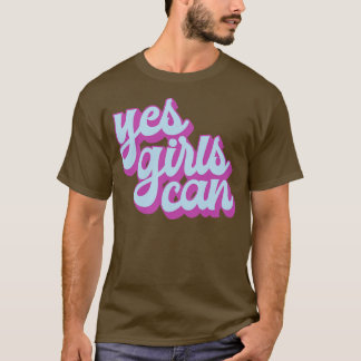 T-shirt Oui Les Filles Peuvent