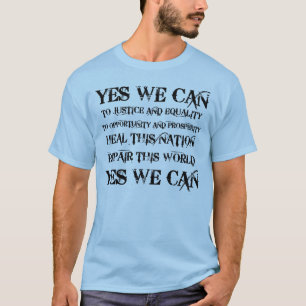 T-shirt Oui nous pouvons