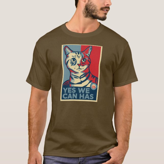 T-shirt Oui nous pouvons a (Devant)
