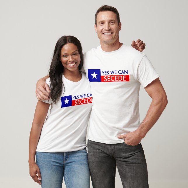 T-shirt Oui, nous pouvons faire sécession (Unisexe)