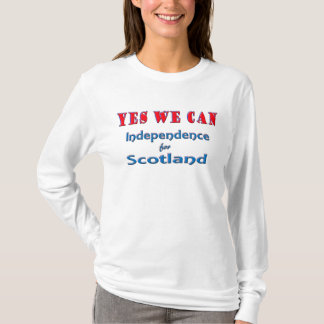 T-shirt oui nous pouvons l'indépendance pour