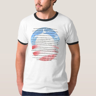 T-shirt Oui nous pouvons texte