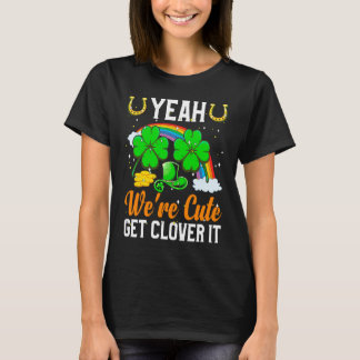 T-shirt Oui, on est mignons, on va le chercher.