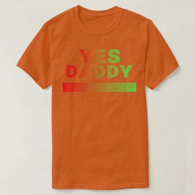 T-shirt Oui Papa Merci Papa Daddy Funny Gradient Obi State (Design devant)