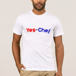 T-shirt oui pièce en t de chef