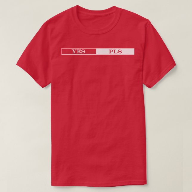 T-shirt oui s'il vous plaît (Design devant)