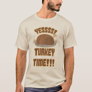 T-shirt Oui Turquie Temps Fun Thanksgiving Slogan