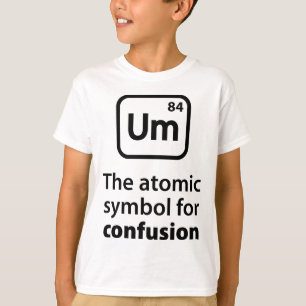T-shirt Oum Le Symbole Atomique Pour La Confusion