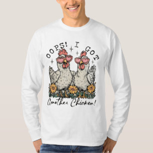 T-shirt Oups ! J'Ai Un Autre Poulet - Amoureux Drôle Du Po