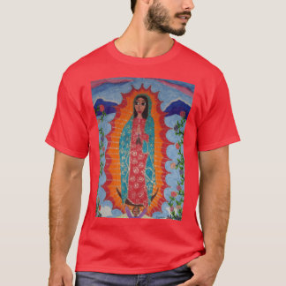 T-shirt Our Lady of Guadalupe retro