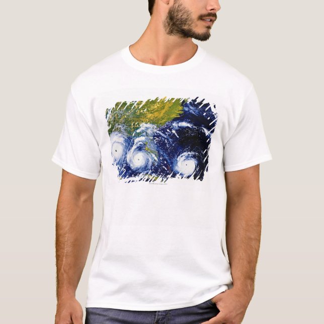 T-shirt Ouragan Andrew (Devant)