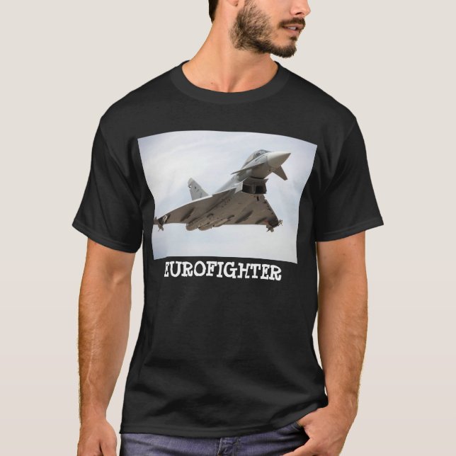 T-SHIRT OURAGAN D'EUROFIGHTER (Devant)