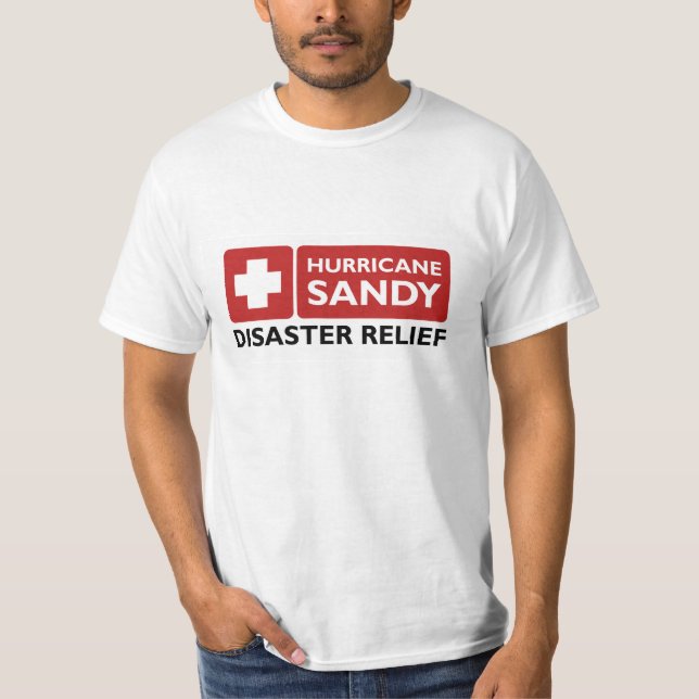 T-shirt Ouragan Sandy (Devant)