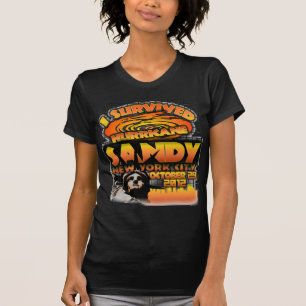 T-shirt Ouragan Sandy, New York City