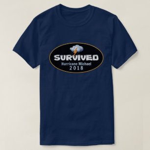 T-shirt Ouragan survivant Michael 2018