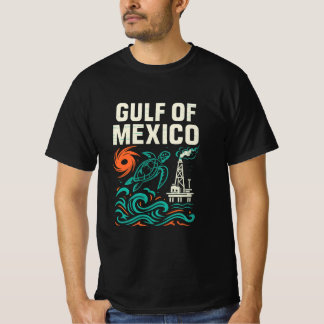 T-shirt Ouragans, Rigs pétroliers et Tortues de mer Golfe 