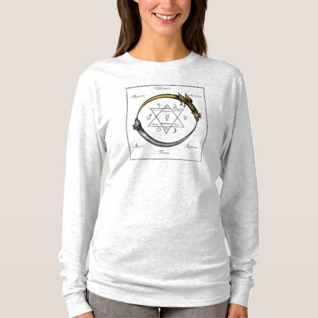 T-shirt Ouroboros Symbole de Vie (Devant)