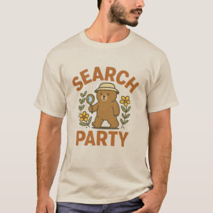 T-shirt ours à l'effigie de l'ours “Search Party”