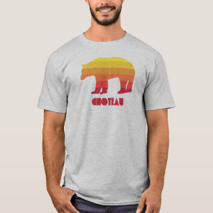 T-shirt Ours arc-en-ciel Choteau Montana