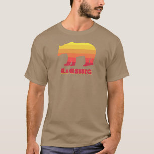 T-shirt Ours arc-en-ciel de Blacksburg Virginie