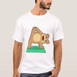 T-shirt Ours au Yoga Fitness