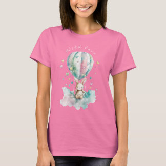 T-shirt Ours avec un coeur, personnalisé